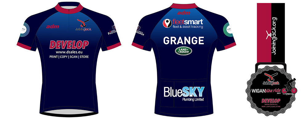2019 Cycle Jersey and Medal
